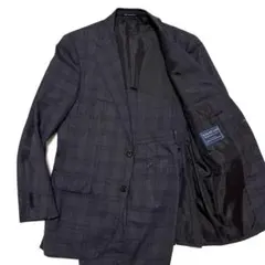 ✨良品✨グリーンレーベルリラクシング　スーツ　グアベロ　チェック　イタリア生地