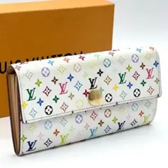 【極美品】ルイヴィトン　ポルトフォイユ サラ　マルチカラー　ブロン　長財布