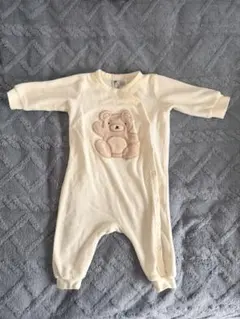 H&M イエローロンパース 60cm 2-4M