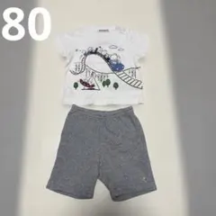 familiar Tシャツ　ハーフパンツ　2点セット　80