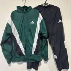 adidas ナイロンジャケット パンツセット