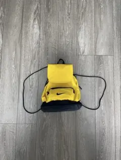 90s old nike ナップサック yellow
