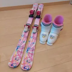 カザマ ジュニアスキー spaxj 106cm セット ブーツ19.0-20.0