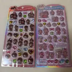 モンチッチ　もんちっち　うるちゅるポップシール　ボンボンドロップ　二枚セット