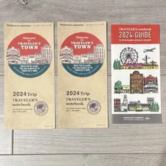 トラベラーズノート　ステッカー　シール　2024