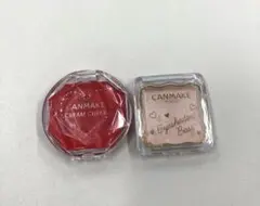 CANMAKE クリームチークCL08 アイシャドウベースPP 2個セット