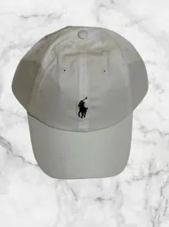 POLO RALPH LAUREN ホワイト キャップ 新品未使用