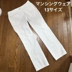 マンシングウェア♡大きいサイズ　ストレッチゴルフパンツ　ホワイトのサムネイル