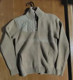 Polo Ralph Lauren フルジップ ニット ジャケット ベージュ