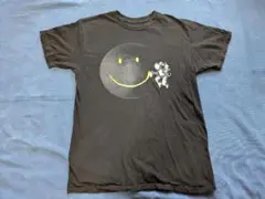 SMILE graphicTシャツアート宇宙飛行士デザイン月宇宙