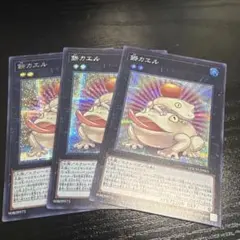遊戯王　餅カエル　シークレット　シク