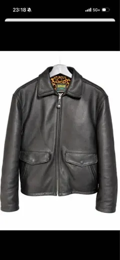 Supreme x Schott Leather Racer Jacketのサムネイル