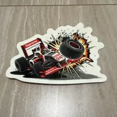 SUPREME CRASH STICKER