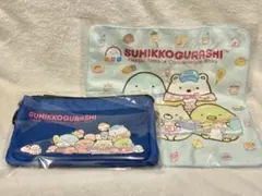 すみっコぐらし　サコッシュバッグ　マイクロファイバーバンドタオル　2点セット