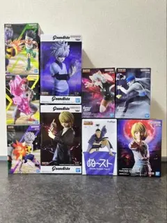 【9点セット】HUNTER×HUNTERフィギュアクラピカ キルア ゴン ヒソカ