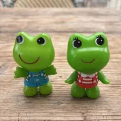 カエル フィギュア 2体セット