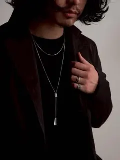 PRYシュウト Rope Lariat Necklace size2 - メルカリ