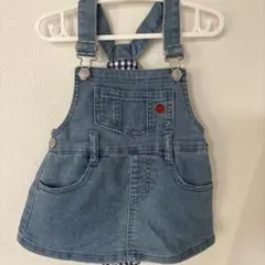 ポロデニムサロペットジャンバースカート