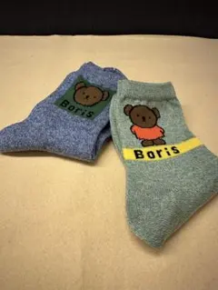 ボリスキャラクター靴下2足セット 19〜21cm