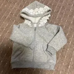 ベビーパーカーフリース80