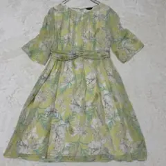 7-IDconcept. フランドル 花柄シフォンワンピースのサムネイル