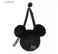 東京ディズニーリゾート ミッキー ファー ショルダーバック もこもこ