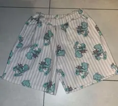 Decorative デコラティブ 原宿 個性的 クマ 熊 くま ハーフパンツ