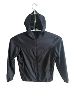 UNIQLO ポケッタブルパーカ 黒 M 美品 収納袋なし