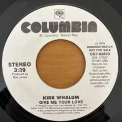 80sフュージョンソウルKirk Whalum Give Me Your…