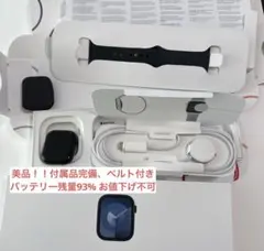 Apple Watch series9 GPSモデル42ミリ　バンド付き