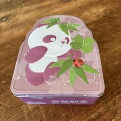 奇華餅屋　クッキー缶　パンダ　kee wah bakery 香港土産　お菓子缶