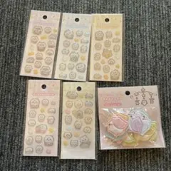 ちいかわBaby　おしりもっちりフレークシール　ミニミニぷっくりシール×5