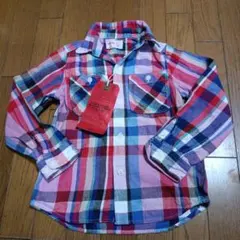 DENIM DUNGAREE シャツサイズ130 未使用タグ付 デニムダンガリー