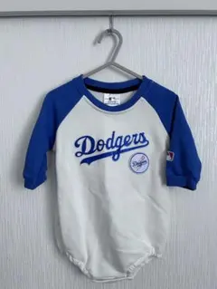 Dodgers ロンパース 70サイズ ホワイト/ブルー