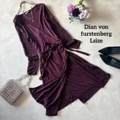 NO.3-198Dian von furstenberg カシュクールワンピ