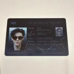 NCT JNJM EVIDENCE ver. ジェミン IDカード