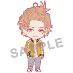 新品★A3!★春組【茅ヶ崎至】ねんどろいど ★特典★ラバーストラップ★ラバスト