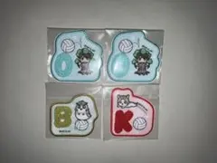 ハイキュー!! ふわもこワッペンステッカー 及川徹 木兎光太郎 孤爪研磨