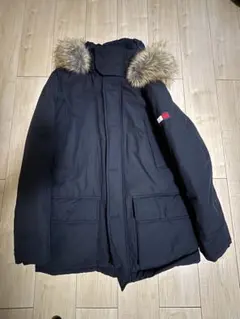 TOMMY HILFIGERダウンジャケット ファー付き/Lサイズ
