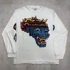 Ozzy Osbourne/オジー・オズボーン 長袖・ロングスリーブTシャツ OZZY OSBOURNE オジーオズボーン ロングスリーブ ロンT 七分丈 T