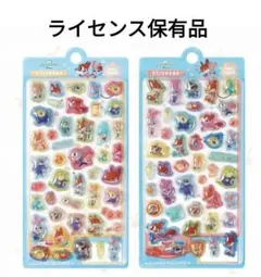 【正規品】ズートピア 3D立体シール ぷくぷくシール ニック ジュデイ セット
