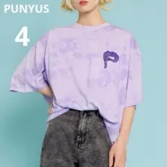 新品 PUNYUS プニュズ パンサー刺繍タイダイTシャツのサムネイル