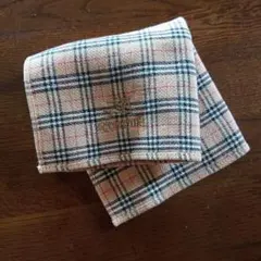 新品未使用☆バーバリー BURBERRY ノバチェック タオルハンカチ