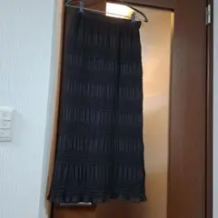 ROPÉ PICNIC ブラックロングスカート 38