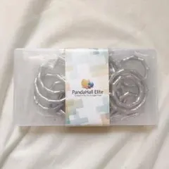 多角形 カラビナ キーホルダー 金具 おしゃれ シルバー 4種16個