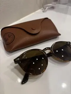⭐︎お値下げ⭐︎Ray-Ban サングラス べっ甲柄 ケース付　RB2180-Fのサムネイル