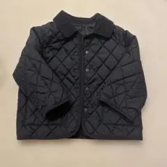 ユニクロ パフテック キルトジャケット 90cm ネイビー 軽量