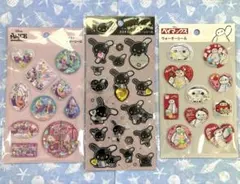 ウサハナ　ラインストーン　サンリオ　ウォーターシール　ディズニー　3点セット