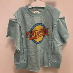 オーシャンアンドグラウンド　POWER of ROCK Tシャツ 水色のサムネイル