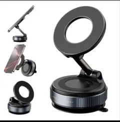 スマホホルダー マグネット スマホスタンド　吸盤　　車等　真空吸引